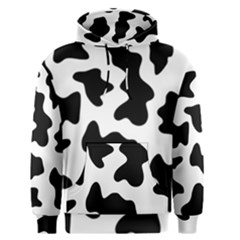 Animal Print Black And White Black Men s Pullover Hoodie by BangZart