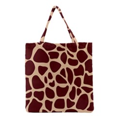 Animal Print Girraf Patterns Grocery Tote Bag by BangZart