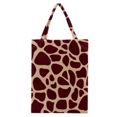 Animal Print Girraf Patterns Classic Tote Bag by BangZart