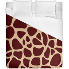 Animal Print Girraf Patterns Duvet Cover (california King Size) by BangZart