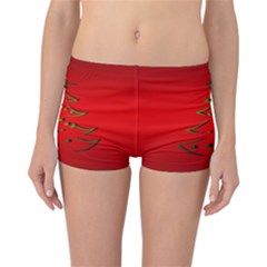 Christmas Reversible Boyleg Bikini Bottoms by BangZart