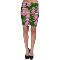 Seamless Tile Repeat Pattern Bodycon Skirt by BangZart