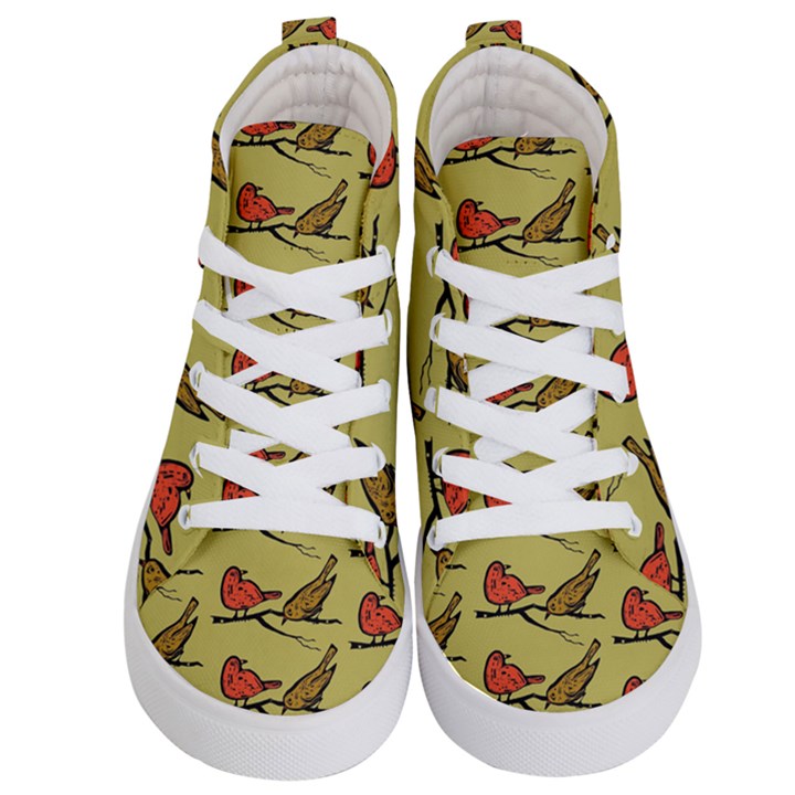 Animal Nature Wild Wildlife Kid s Hi-Top Skate Sneakers