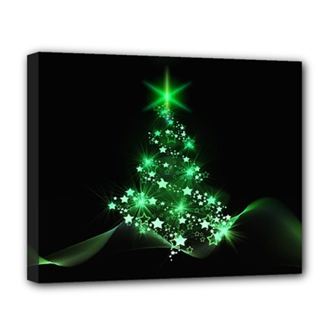 Christmas Tree Background Deluxe Canvas 20  X 16   by BangZart