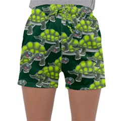 Seamless Tile Background Abstract Sleepwear Shorts