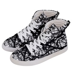 Neurons Brain Cells Brain Structure Men s Hi-top Skate Sneakers by BangZart