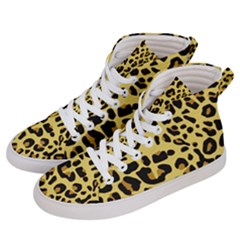 Animal Fur Skin Pattern Form Men s Hi-top Skate Sneakers by BangZart