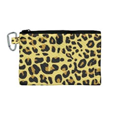 Animal Fur Skin Pattern Form Canvas Cosmetic Bag (medium) by BangZart