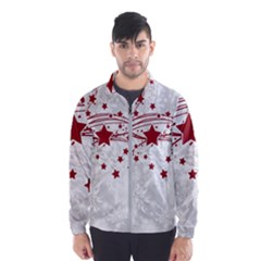 Christmas Star Snowflake Wind Breaker (men) by BangZart