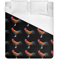 Background Pattern Chicken Fowl Duvet Cover (california King Size) by BangZart