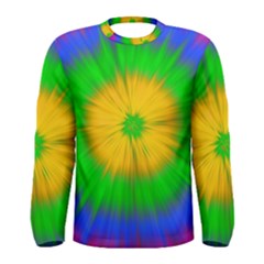 Spot Explosion Star Experiment Men s Long Sleeve Tee by BangZart