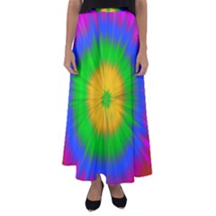 Spot Explosion Star Experiment Flared Maxi Skirt by BangZart