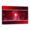 Christmas Candles Christmas Card Canvas 18  x 12  View1