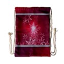 Christmas Candles Christmas Card Drawstring Bag (Small) View1