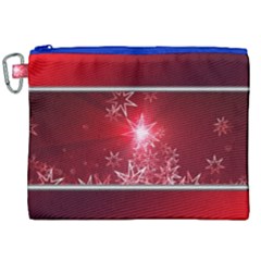 Christmas Candles Christmas Card Canvas Cosmetic Bag (xxl) by BangZart