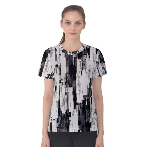 Pattern Structure Background Dirty Women s Cotton Tee by BangZart