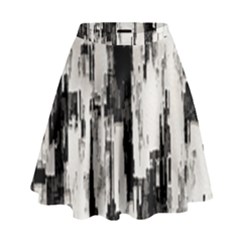 Pattern Structure Background Dirty High Waist Skirt by BangZart