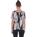 Pattern Structure Background Dirty Cut Out Side Drop Tee View2