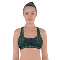 Matrix Communication Software Pc Cross Back Sports Bra by BangZart