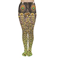 Peacock Feathers Wheel Plumage Women s Tights by BangZart