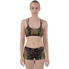 Peacock Feathers Wheel Plumage Women s Sports Set by BangZart