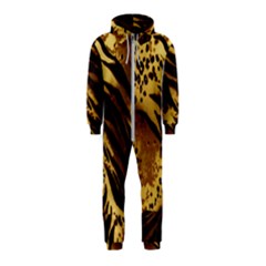 Pattern Tiger Stripes Print Animal Hooded Jumpsuit (kids) by BangZart