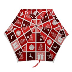 Christmas Map Innovative Modern Mini Folding Umbrellas by BangZart