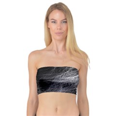 Flash Black Thunderstorm Bandeau Top by BangZart