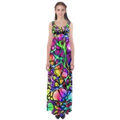 Network Nerves Nervous System Line Empire Waist Maxi Dress by BangZart