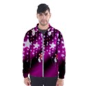 Background Christmas Star Advent Wind Breaker (Men) View1