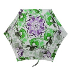 Horse Horses Animal World Green Mini Folding Umbrellas by BangZart