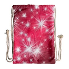 Christmas Star Advent Background Drawstring Bag (large) by BangZart