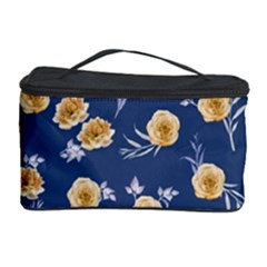 Golden Roses Cosmetic Storage Case by jumpercat