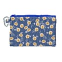 Golden Roses Canvas Cosmetic Bag (Large) View1