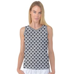 Geometric Scales Pattern Women s Basketball Tank Top by jumpercat