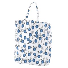 Blue Roses Giant Grocery Zipper Tote by jumpercat