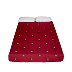 Strawberry Pattern Fitted Sheet (full/ Double Size) by jumpercat