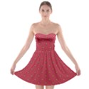 Strawberry Pattern Strapless Bra Top Dress View1