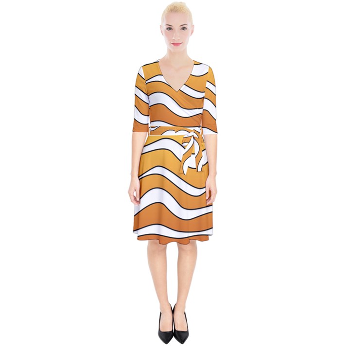 Nemo Wrap Up Cocktail Dress