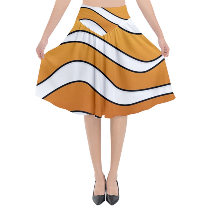 Nemo Flared Midi Skirt