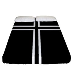 Kof Kyo Kusanagi Cross Fitted Sheet (queen Size) by jumpercat