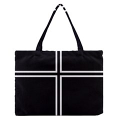 Kof Kyo Kusanagi Cross Zipper Medium Tote Bag by jumpercat