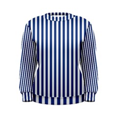 Blue Stripes Women s Sweatshirt by jumpercat