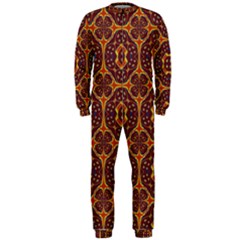 Geometric Pattern Onepiece Jumpsuit (men)  by linceazul