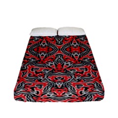 Exotic Intricate Modern Pattern Fitted Sheet (full/ Double Size) by dflcprints