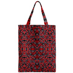 Exotic Intricate Modern Pattern Zipper Classic Tote Bag by dflcprints