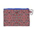 Exotic Intricate Modern Pattern Canvas Cosmetic Bag (Large) View2