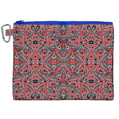 Exotic Intricate Modern Pattern Canvas Cosmetic Bag (xxl)