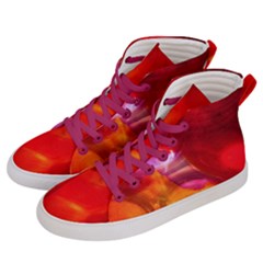 Let It Be Men s Hi-top Skate Sneakers by saprillika