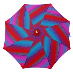 Diagonal Gradient Vivid Color 3d Straight Umbrellas by BangZart